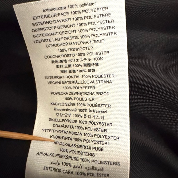 MICHAEL KORS Women Gray LogoJacquard Hooded Puffer Jacket XS NWT $395 - Picture 11 of 13